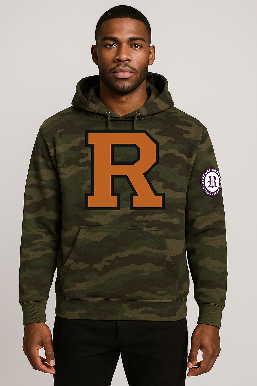 Rowing R Camo Hoodie