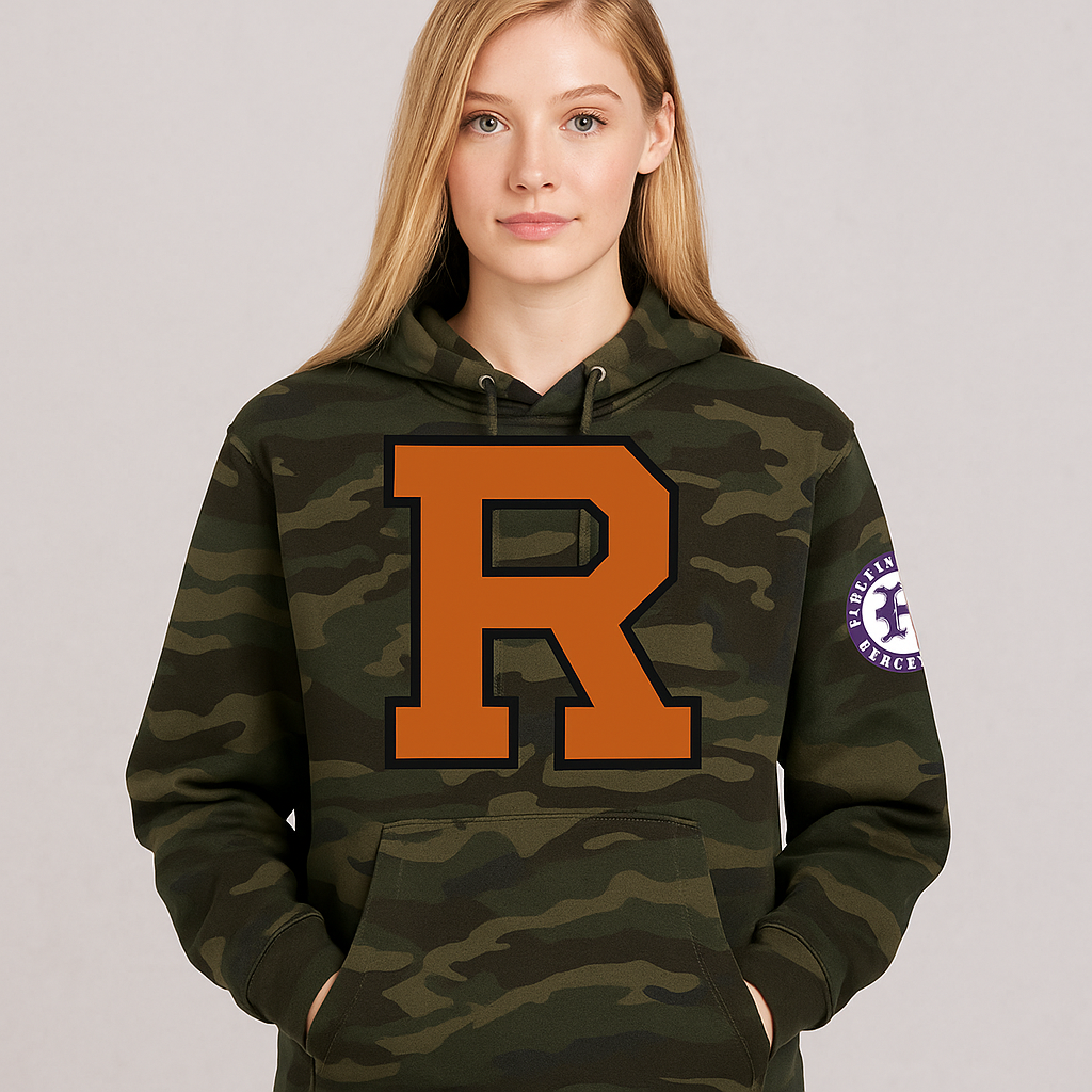 Rowing R Camo Hoodie