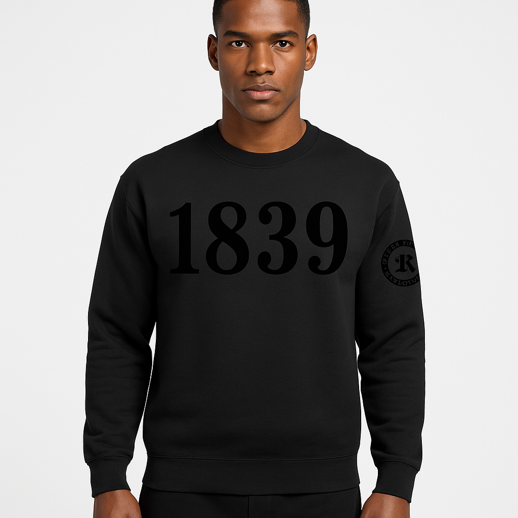 1839 Blackout Crewneck