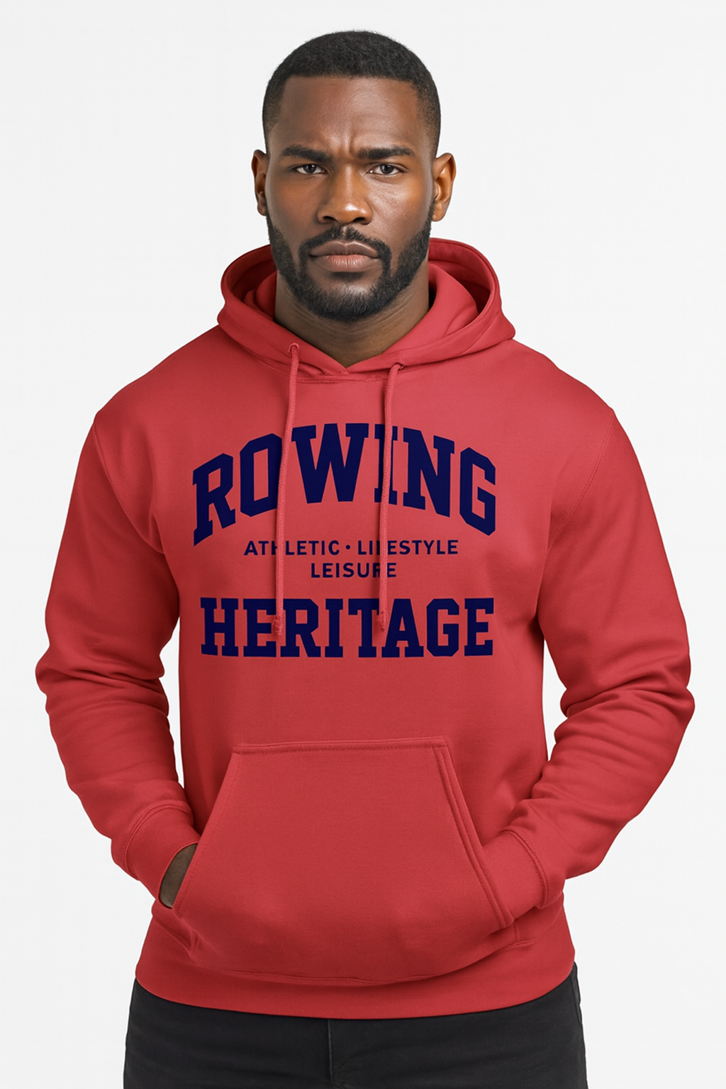 Rowing Bison Red