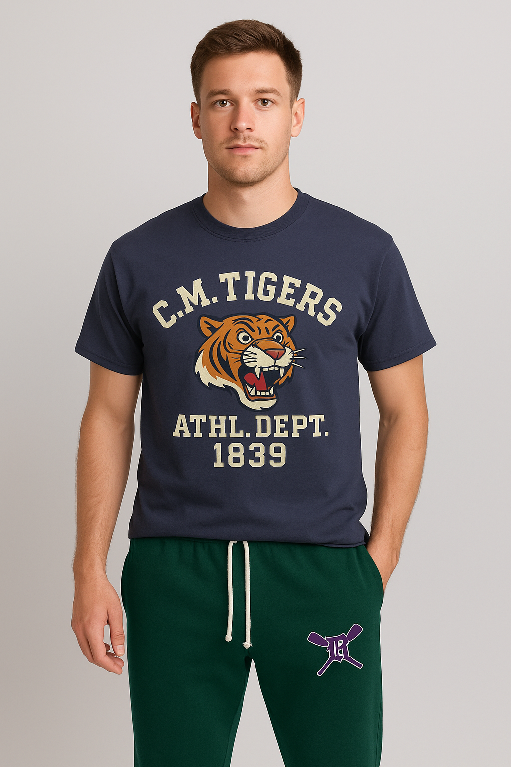 C M Tigers Team Tee