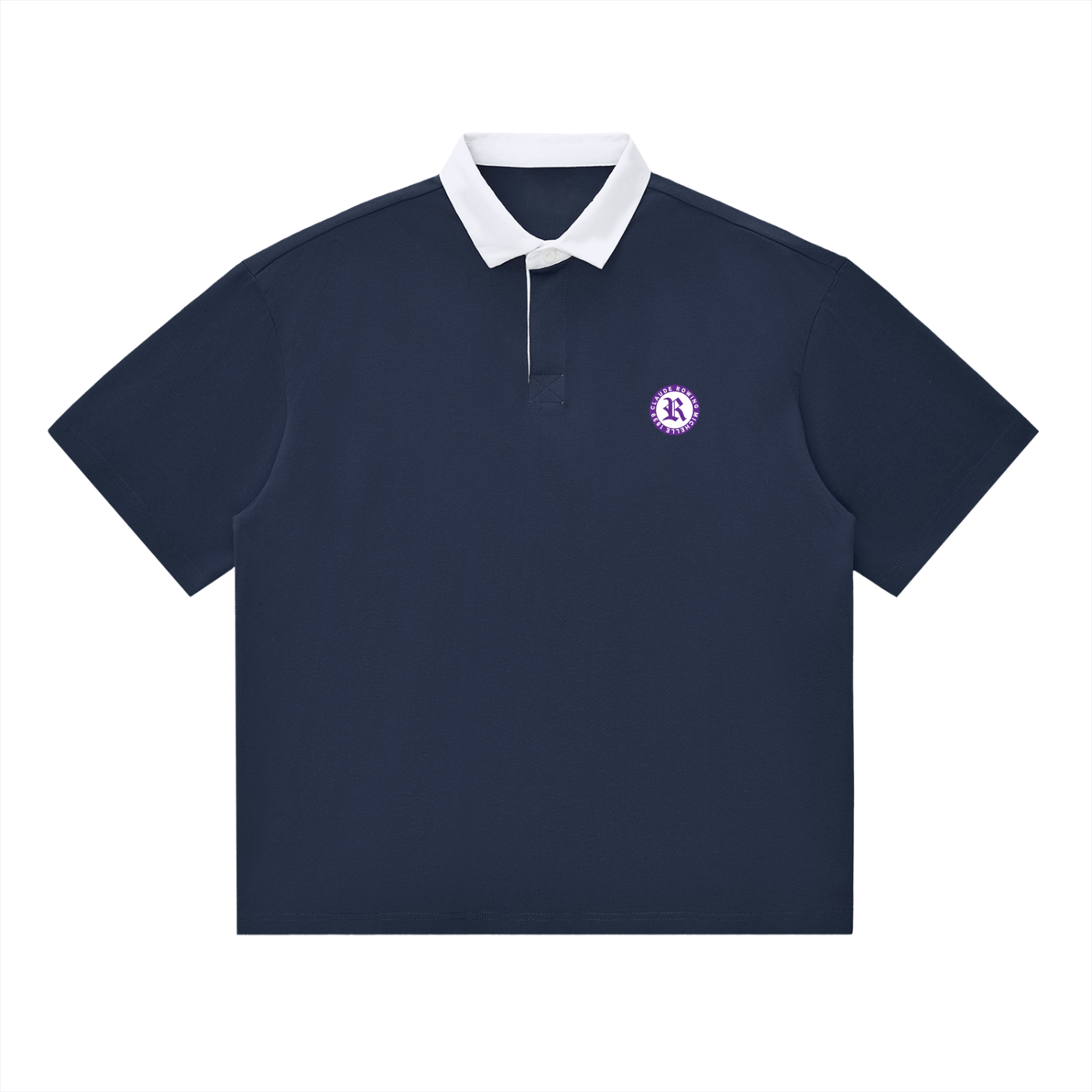 Rowing Contrast Polo Shirt