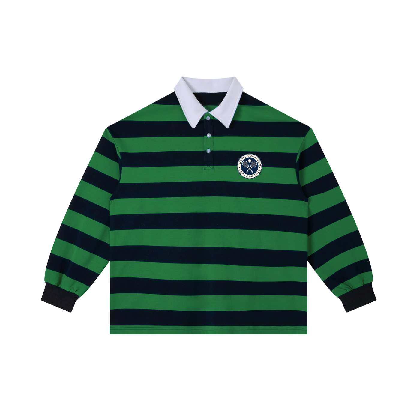 Rowing Tennis Club Stripe Polo Shirt