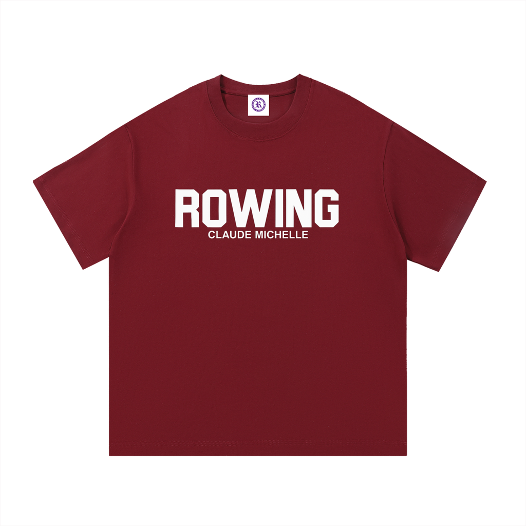 Rowing Claude Michelle Cotton T-Shirt