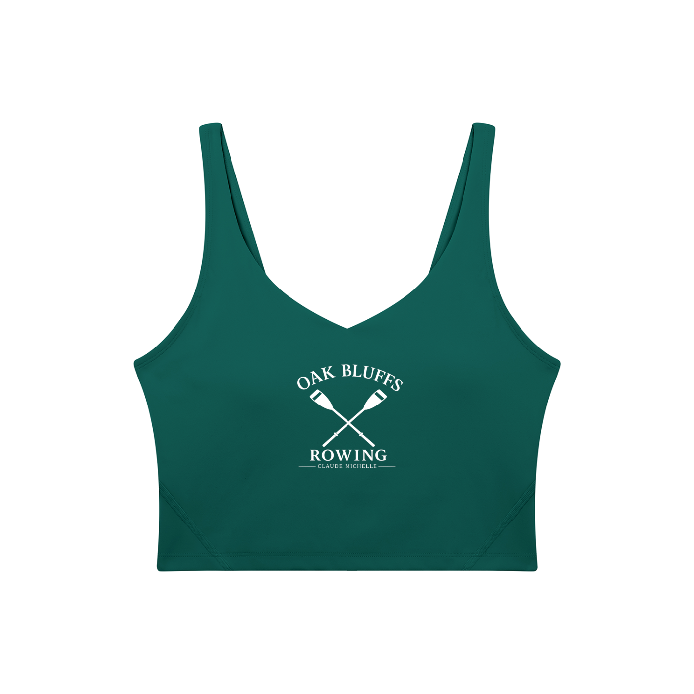 Oak Bluffs Women's V-Neck Yoga Sports Bra