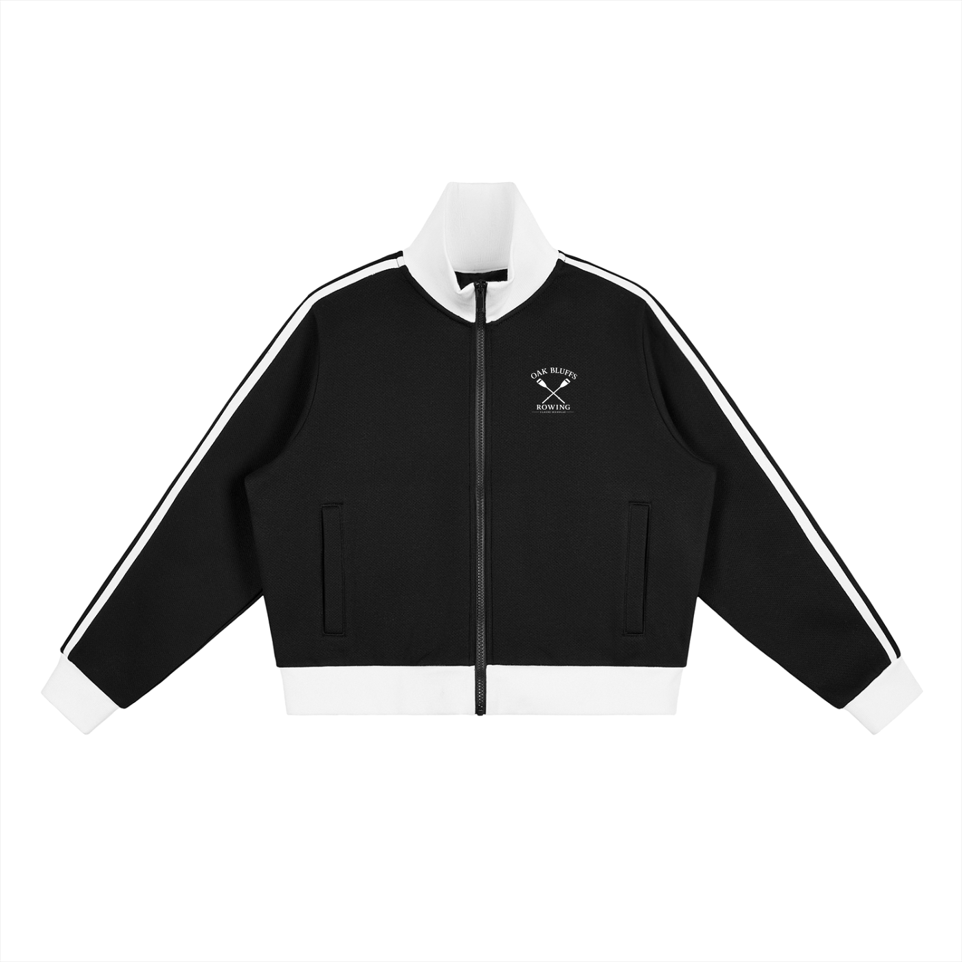 Oak Bluffs Cropped Track Jacket