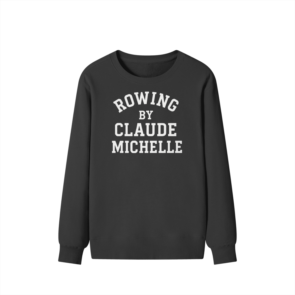 Rowing by Claude Michelle Signature Sweater | Unisex Oversized Cotton Streetwear - Rowing by Claude Michelle 