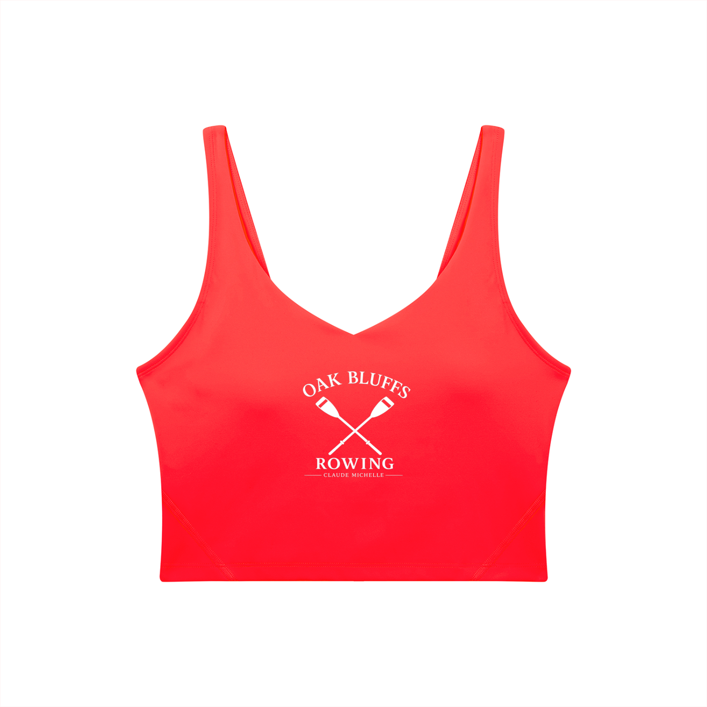Oak Bluffs Women's V-Neck Yoga Sports Bra