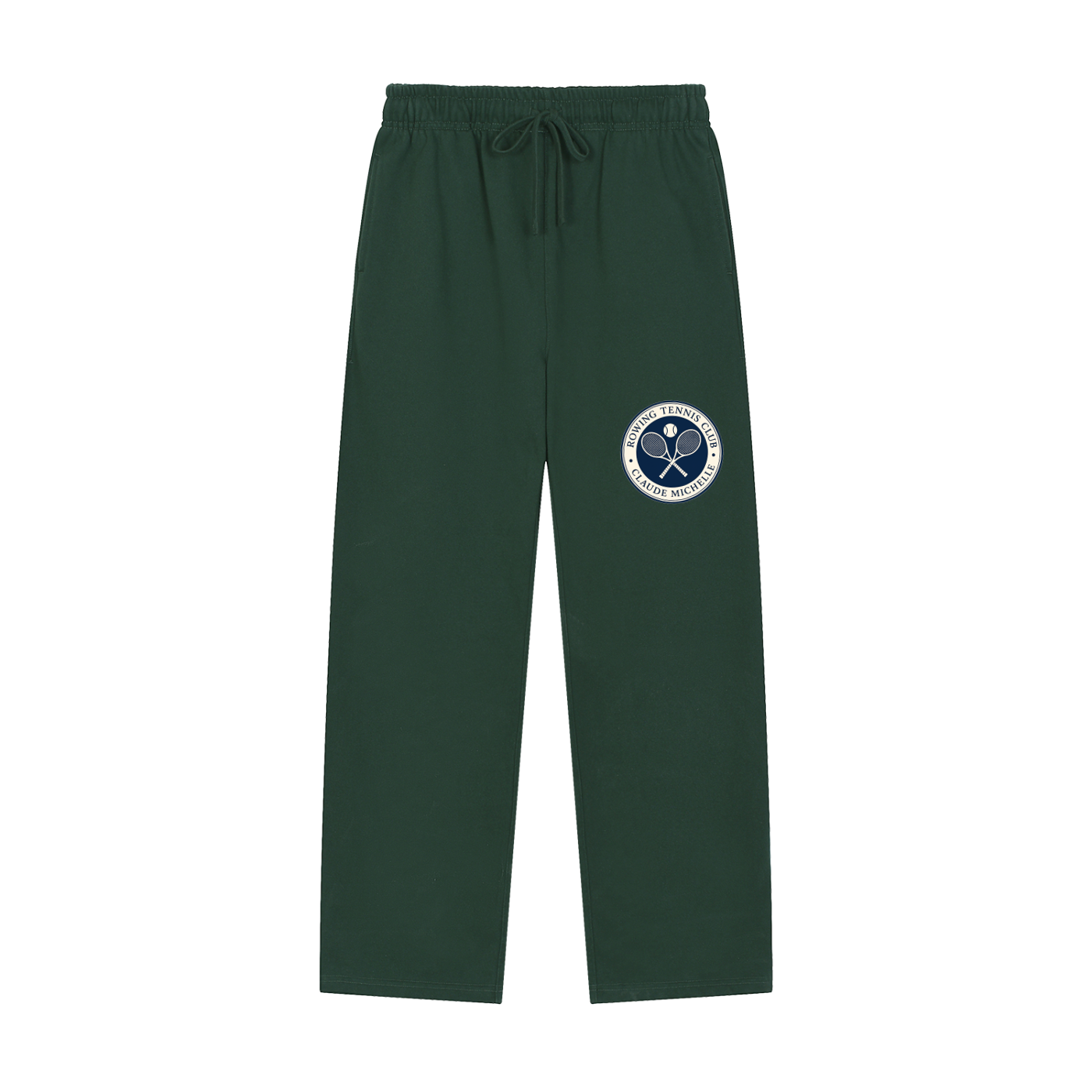 Rowing Tennis logo Straight-Leg Sweatpants