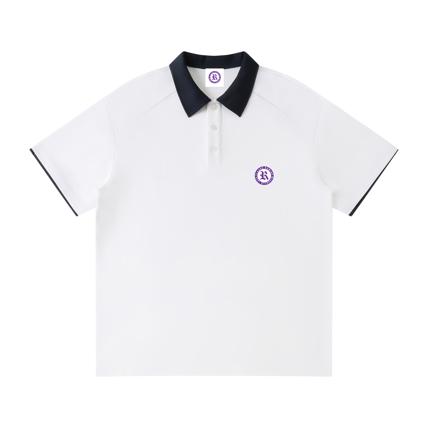 Rowing Heritage Contrast Collar Raglan Polo Shirt
