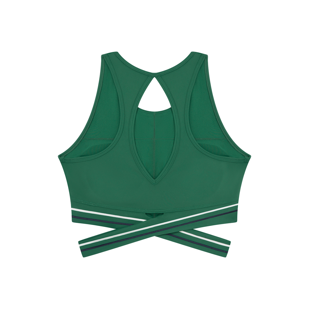 Rowing Tennis Women’s Criss-Cross Band Sports Bra