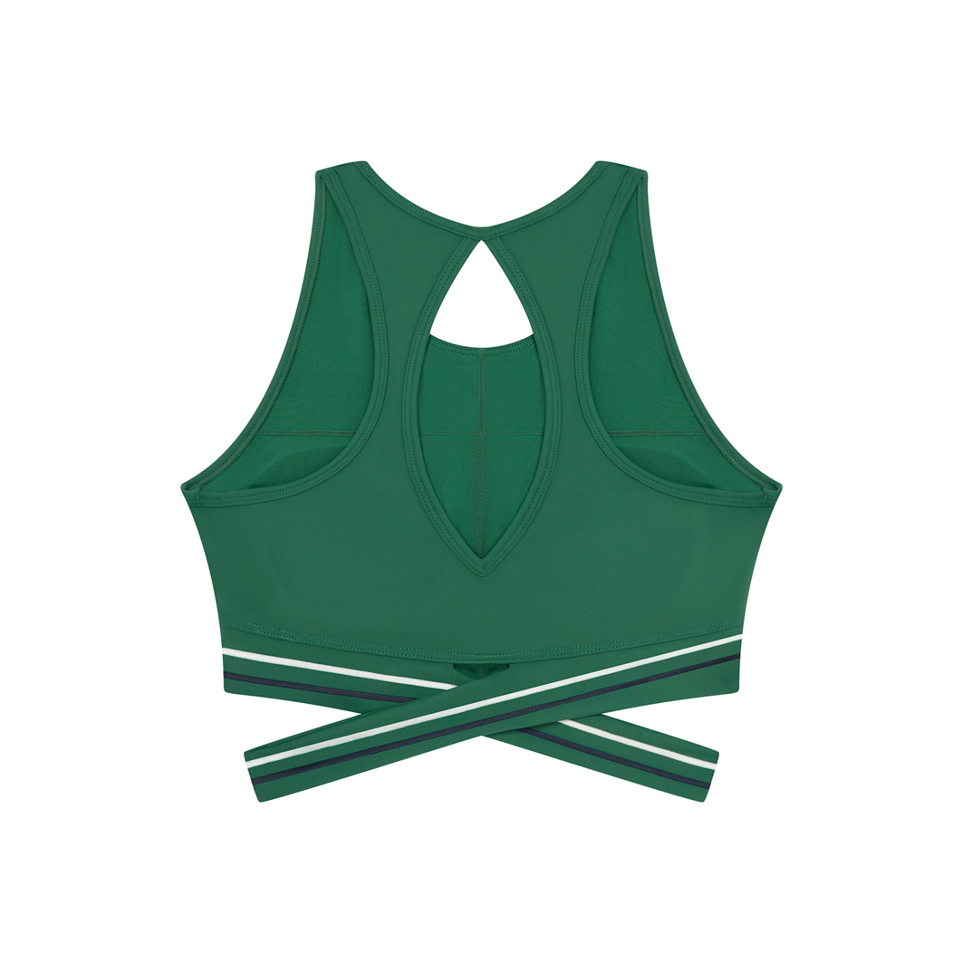 Rowing Tennis Women’s Criss-Cross Band Sports Bra