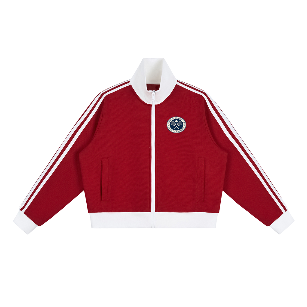 Rowing Tennis Club Cropped Track Jacket