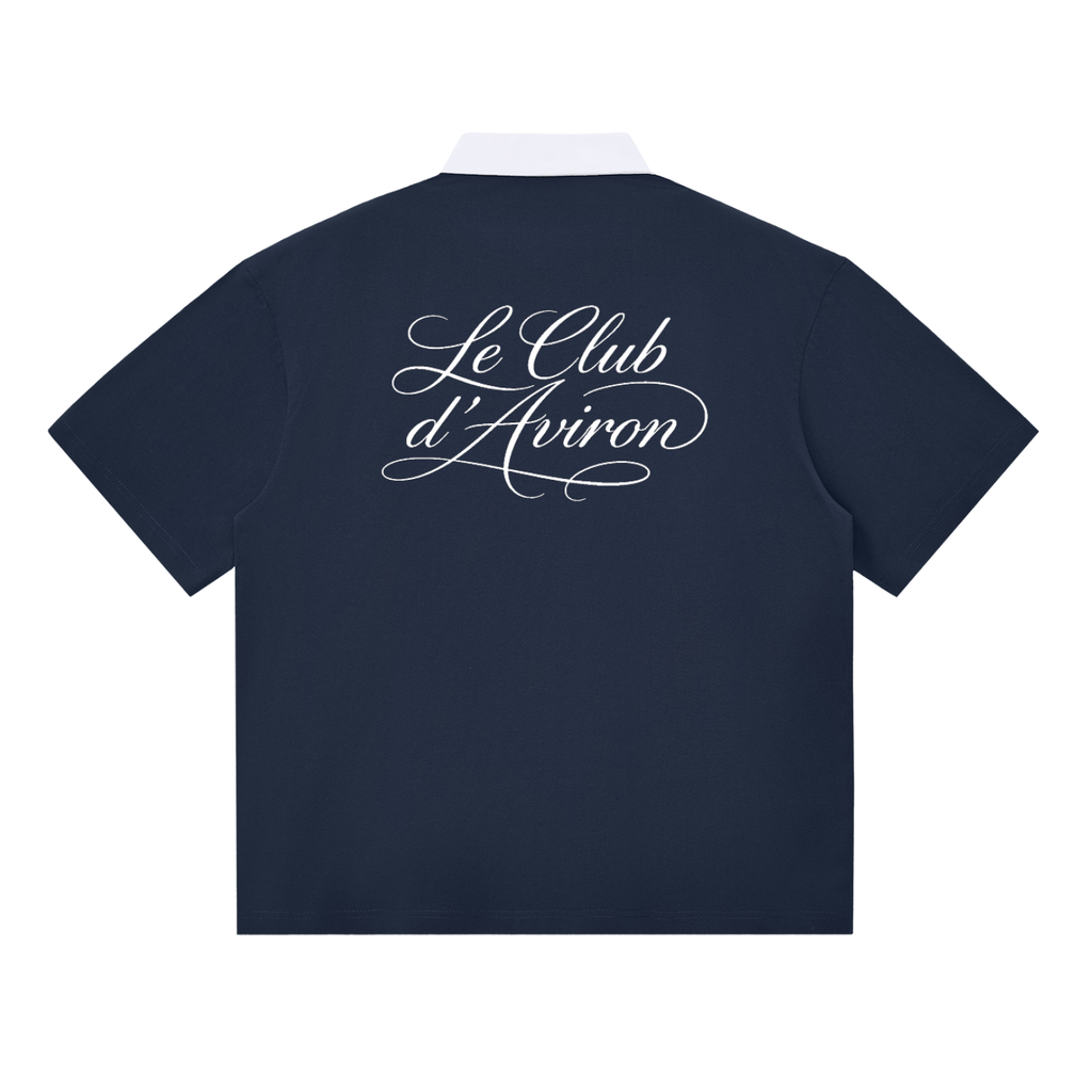 Rowing Contrast Polo Shirt