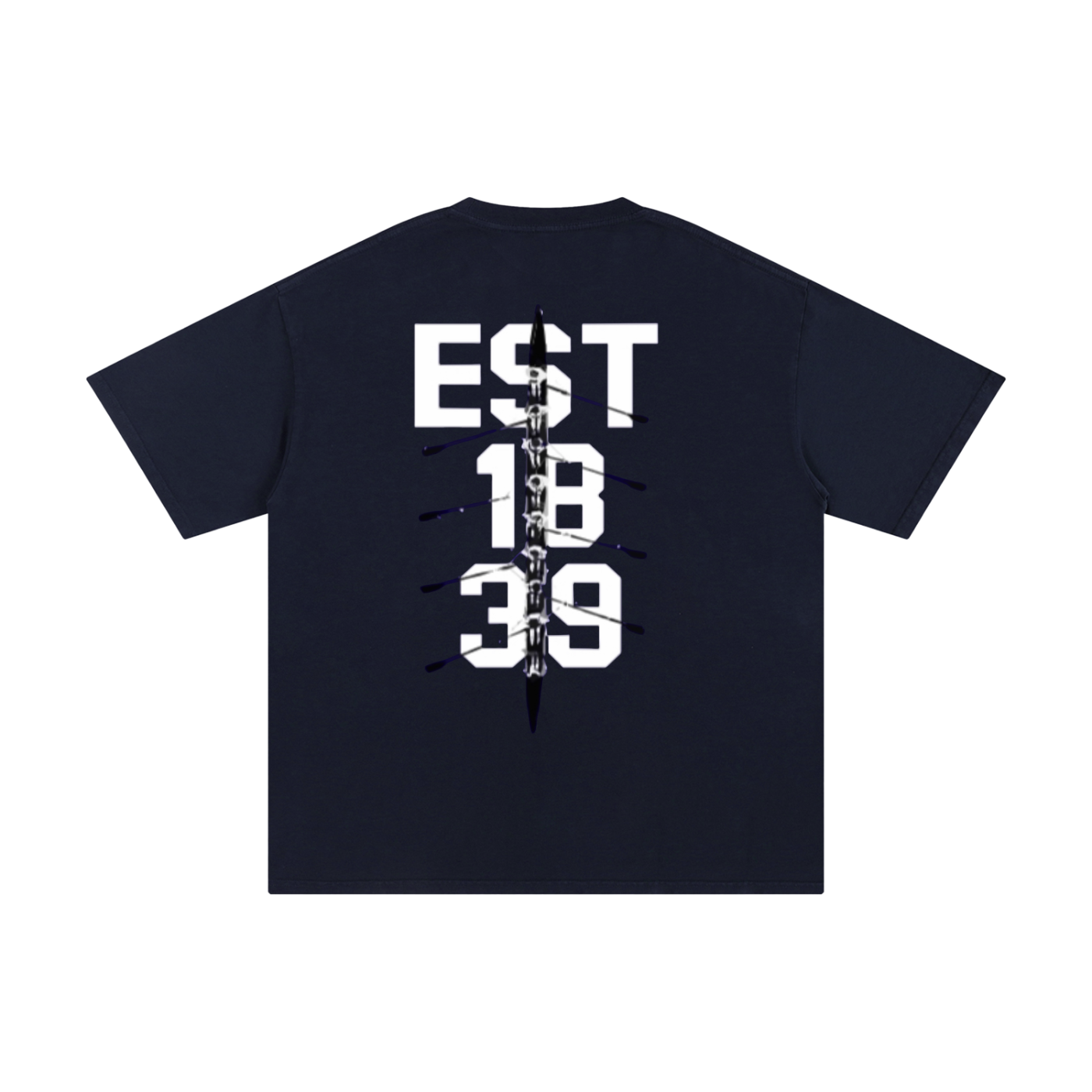 Rowing Club Tee - Rowing by Claude Michelle 