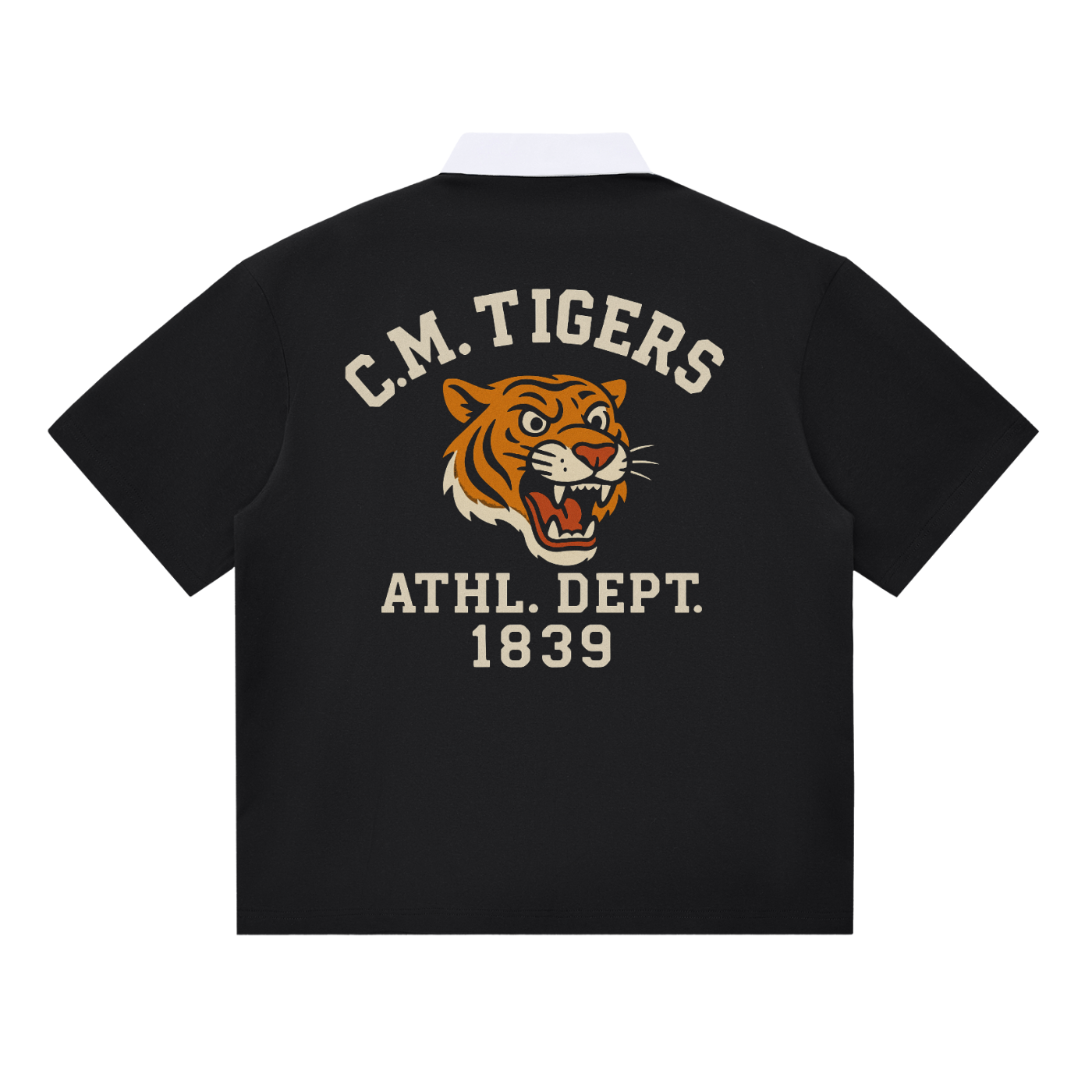 Rowing C.M. Tigers Contrast Polo Shirt