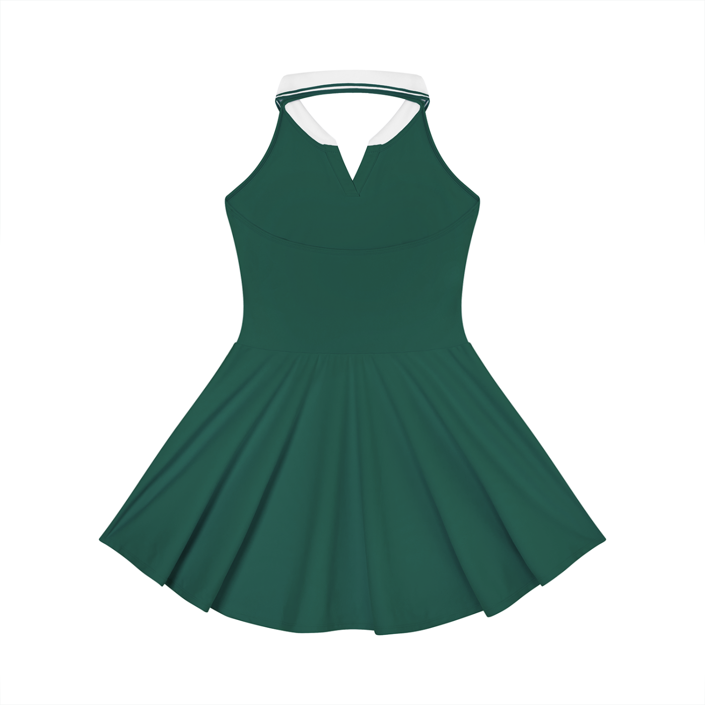 Rowing Golf Club Women's Collared Halter A-Line Golf Dress