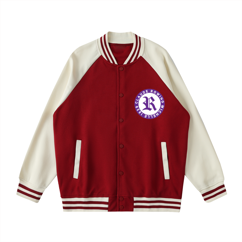 Rowing Club Varsity Jacket - Rowing by Claude Michelle 