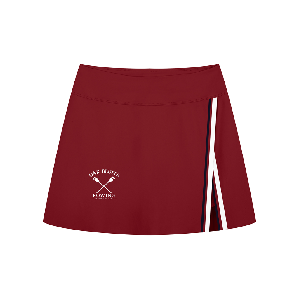 Oak Blullfs Dark Panel Slit Skirt