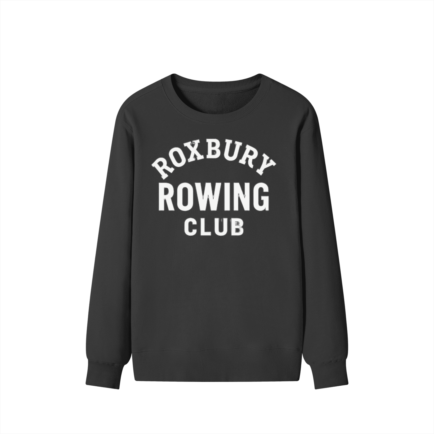 Roxbury Rowing Club Crewneck - Rowing by Claude Michelle 
