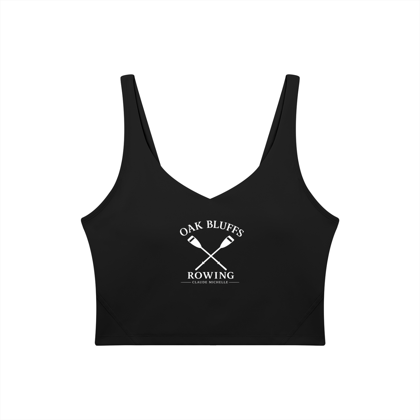 Oak Bluffs Women's V-Neck Yoga Sports Bra