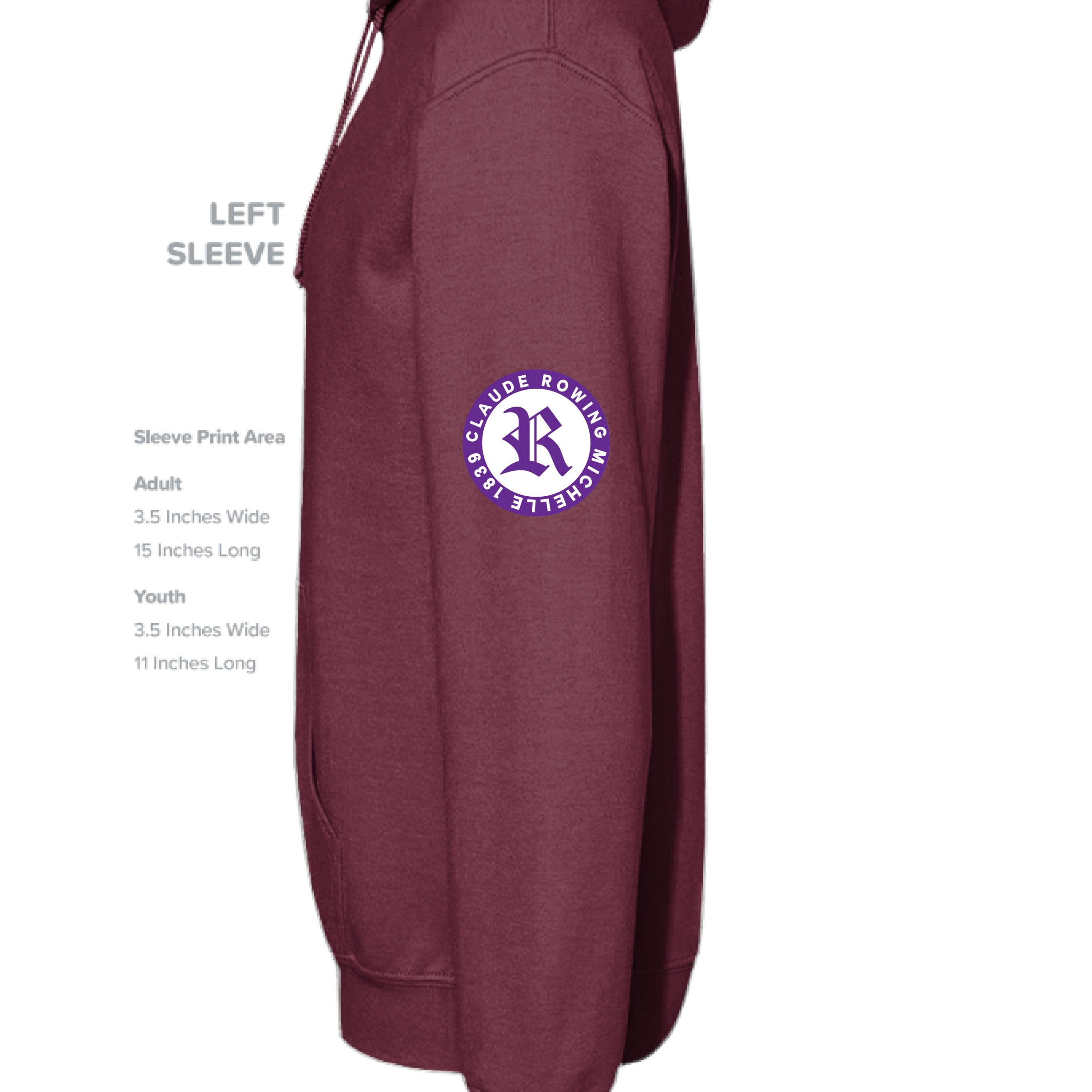 Maroon - SLEEVE_LEFT