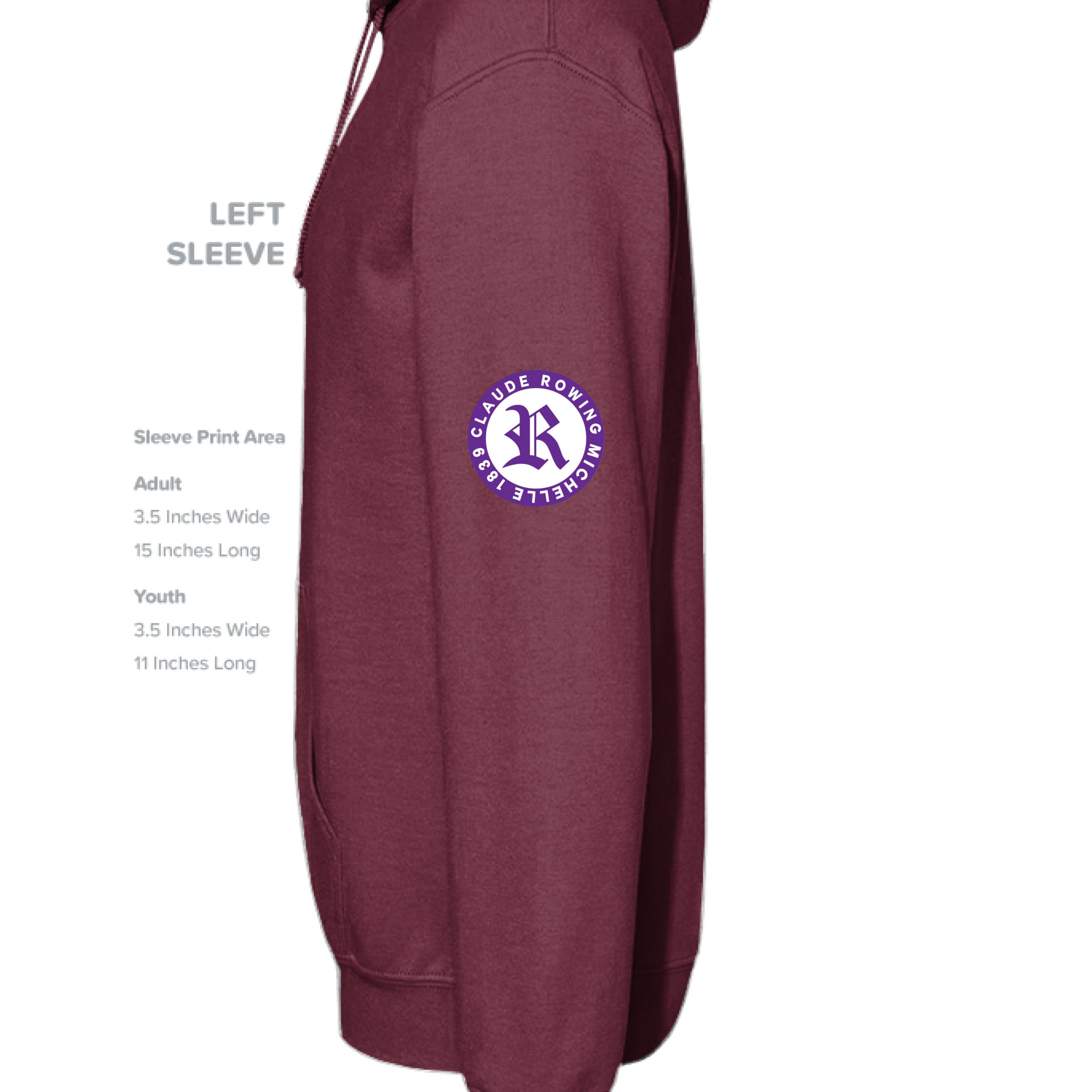 Maroon - SLEEVE_LEFT