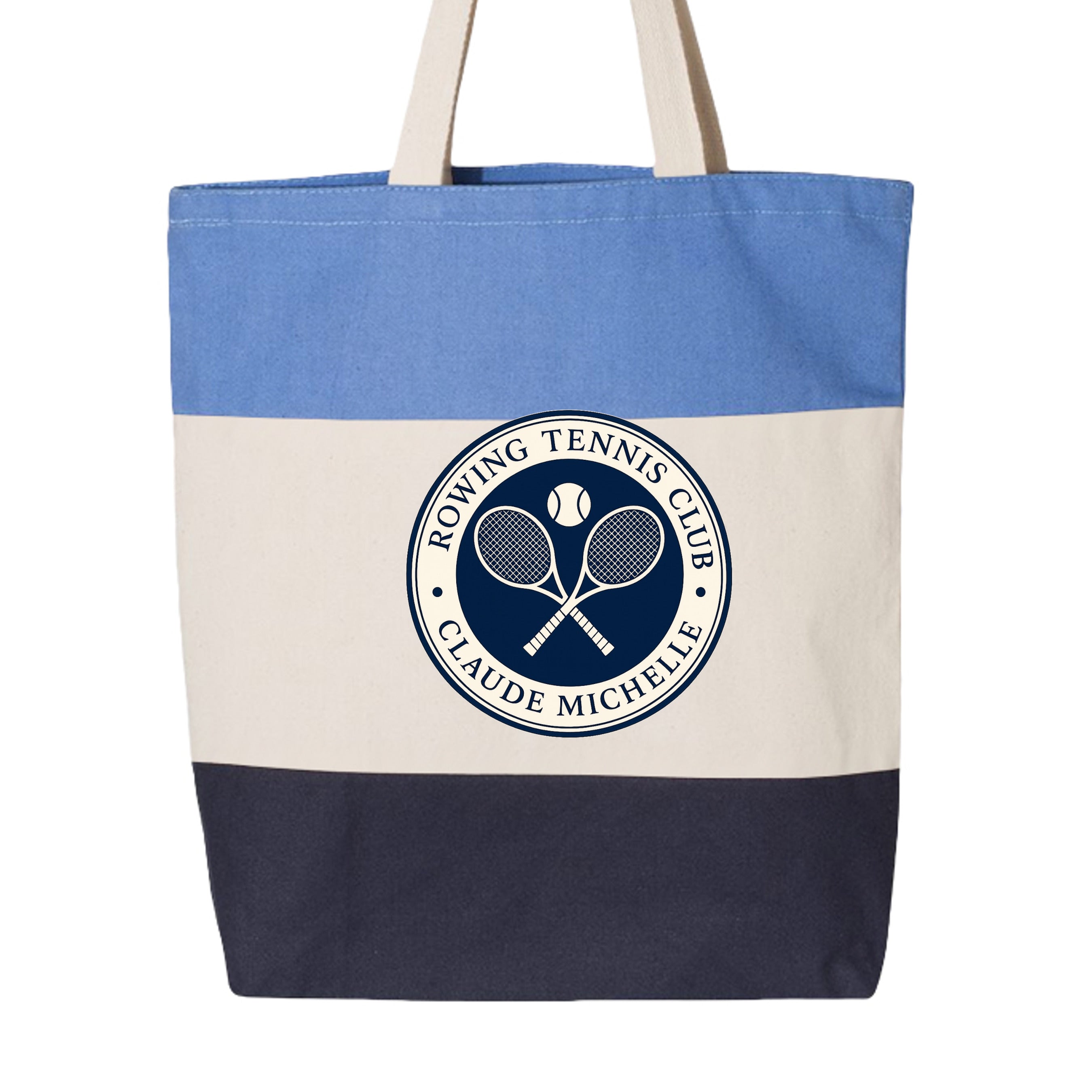 Navy/ Natural/ Carolina Blue - Q125900 - BACK