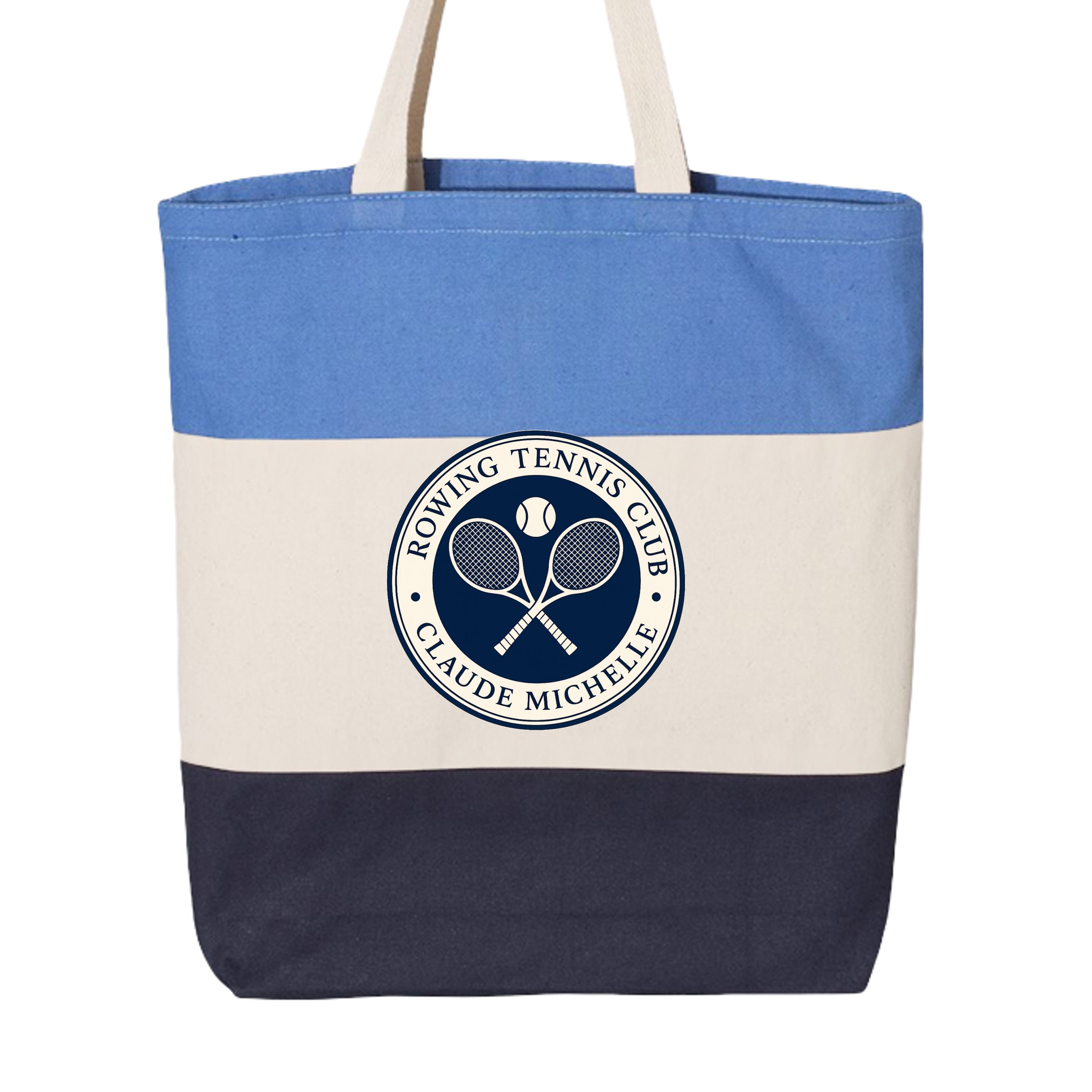 Navy/ Natural/ Carolina Blue - Q125900 - FRONT